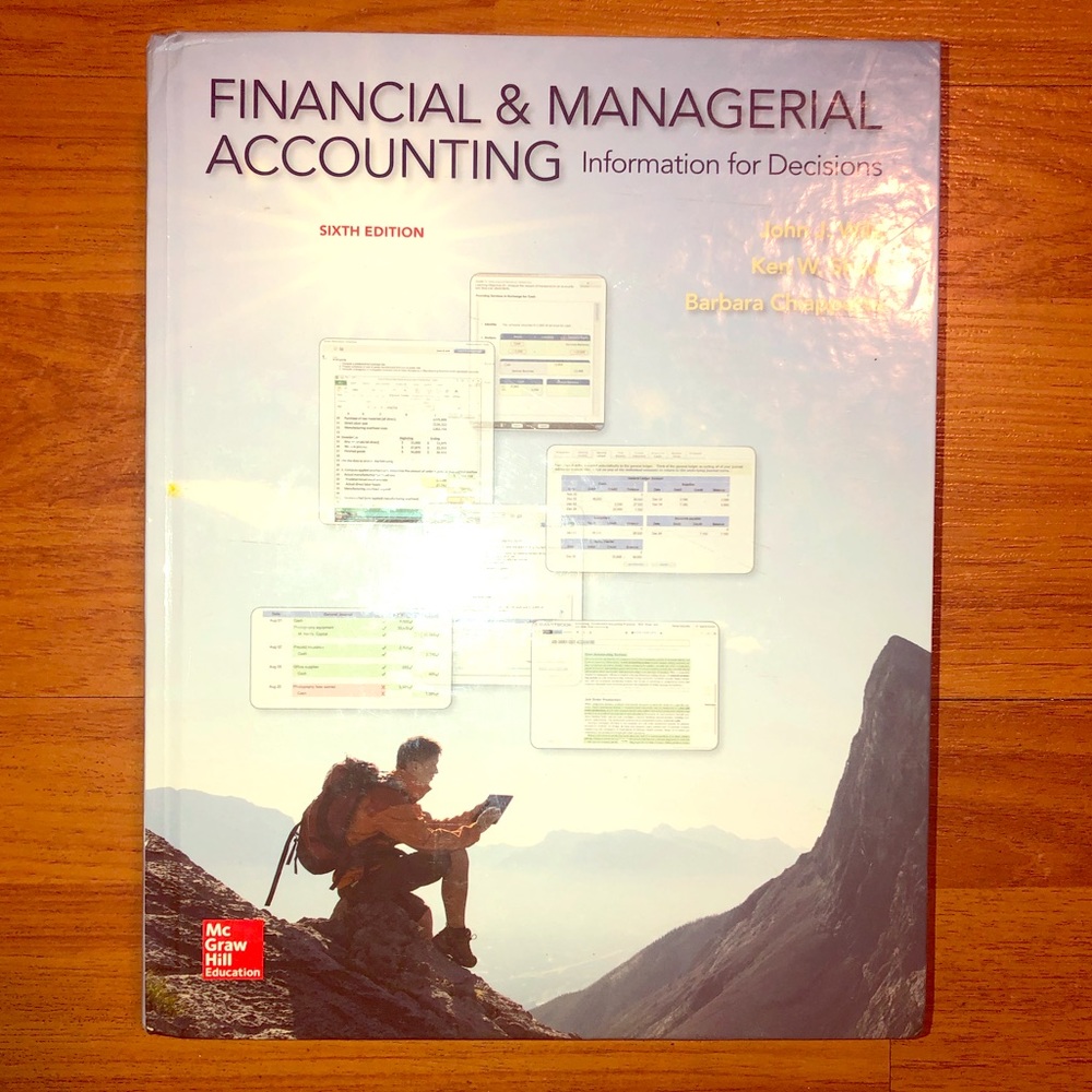 Financial and management accounting textbook NEW